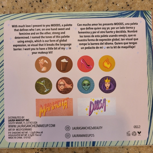 Moods Eyeshadow Makeup Palette with Free Mini - Picture 5 of 7